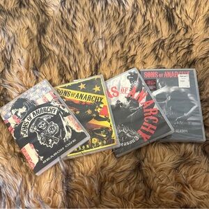 Sons Of Anarchy 1,2 3 Season and final season DVD Set (final season unopened)